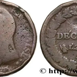 Expédition Rapide Un décime Dupré, modification du 2 décimes 1796 Paris F.127/1 fmd_584019 Modernes