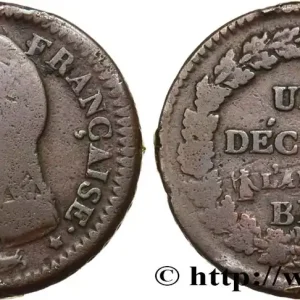 Un décime Dupré, grand module 1799 Strasbourg F.129/32 fmd_584039 Modernes Expédition Rapide