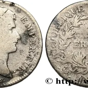 1 franc Napoléon Empereur, Calendrier révolutionnaire 1805 Paris F.201/14 fmd_587296 Modernes Meilleur Prix