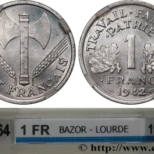 Expédié Aujourd’hui 1 franc Francisque, lourde 1942 F.222/3 fmd_590007 Modernes