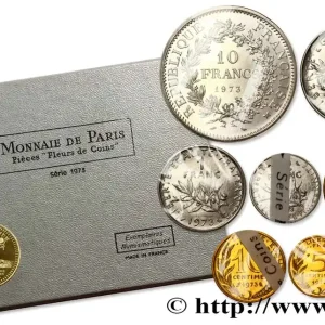 Boîte Fleur de Coins 1973 Paris F.5000 14 fmd_580253 Modernes Original