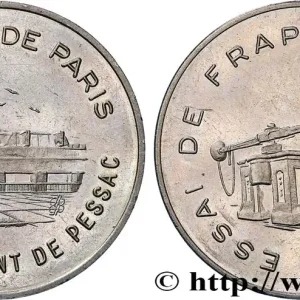 Essai de frappe de 100 francs Panthéon, avec différent, cupro-aluminium-Ni n.d. Pessac GEM.232 3 var. fmd_616243 Modernes Solde