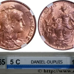 5 centimes Daniel-Dupuis 1909 F.119/20 fmd_610606 Modernes Offre Spéciale