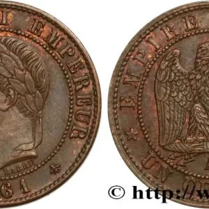 Satisfait Ou Remboursé Un centime Napoléon III, tête laurée 1861 Paris F.103/1 fmd_599137 Modernes