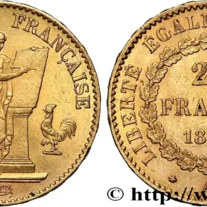 Retour Gratuit 20 francs or Génie, Troisième République 1877 Paris F.533/5 fmd_611465 Modernes