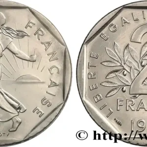 2 francs Semeuse, nickel, BU (Brillant Universel) 1997 Pessac F.272/25 fmd_581998 Modernes Prix Choc