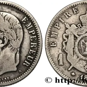 1 franc Napoléon III, tête laurée 1869 Paris F.215/14 fmd_592856 Modernes Meilleure Vente