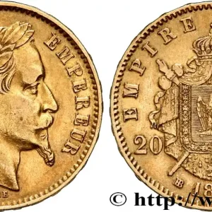 Promotion 20 francs or Napoléon III, tête laurée 1867 Strasbourg F.532/16 fmd_605871 Modernes