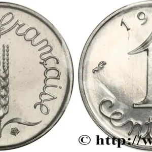 1 centime Épi, avec rebord 1973 Pessac F.106/24 fmd_601213 Modernes Certifié