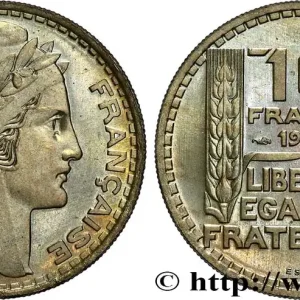 Essai de 10 francs Turin, grosse tête, rameaux longs 1945 Paris F.361/1 fmd_600902 Modernes Top Qualité