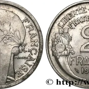 2 francs Morlon, aluminium 1949 Beaumont-Le-Roger F.269/15 fmd_579595 Modernes Prix Bas