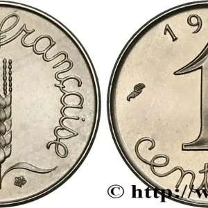 Prix Bas Piéfort acier de 1 centime Épi 1972 Paris F.106/22P fmd_452353 Modernes