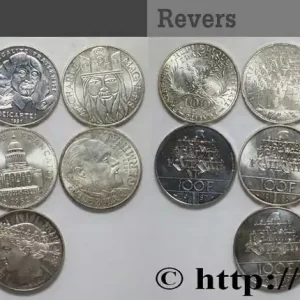 Commander Vite Lot de 10 pièces de 100 francs commémoratives - - F.-/ fmd_548073 Modernes