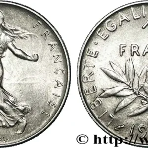 1 franc Semeuse, nickel 1962 Paris F.226/7 fmd_203593 Modernes Pas Cher