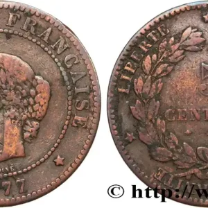 Artisanat 5 centimes Cérès 1877 Paris F.118/15 fmd_586487 Modernes