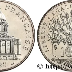 100 francs Panthéon, Brillant Universel 1987 F.451/7 fmd_586115 Modernes Original