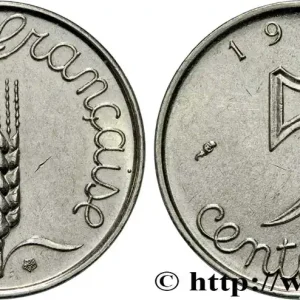 5 centimes Épi 1963 F.124/5 fmd_604174 Modernes Fait Main