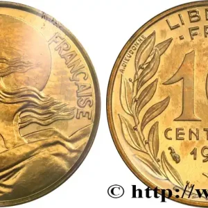 10 centimes Marianne, BU (Brillant Universel) 1997 Pessac F.144/41 fmd_581993 Modernes Authentique