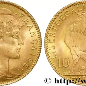 10 francs or Coq 1914 Paris F.509/14 fmd_608292 Modernes Dernier Modèle