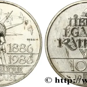 Essai de 100 francs Liberté (Statue de la) 1986 Pessac F.454/1 fmd_477827 Modernes Prix Cassé