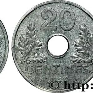 Must-Have 20 centimes État français, lourde 1943 F.153/5 fmd_604594 Modernes
