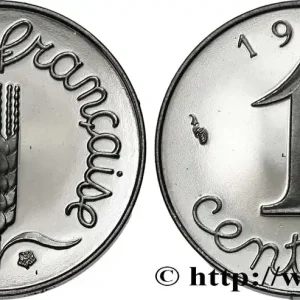 1 centime Épi, BE (Belle Épreuve) 1999 Pessac F.106/59 var. fmd_581100 Modernes Offre Limitée