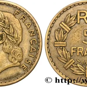 Super Prix 5 francs Lavrillier, bronze-aluminium 1940 F.337/4 fmd_591303 Modernes