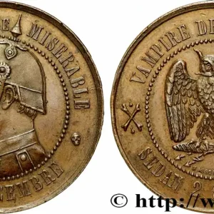 Médaille satirique Cu 33, type F “Au hibou” 1870 Schw.F1b fmd_604194 Modernes Achetez Aujourd’hui