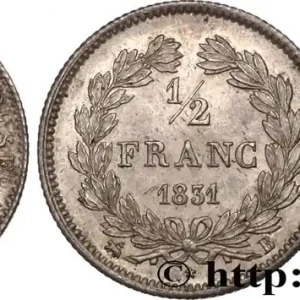 1/2 franc Louis-Philippe 1831 Rouen F.182/2 fmd_578613 Modernes Petit Prix
