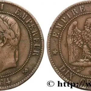 Dix centimes Napoléon III, tête laurée 1864 Bordeaux F.134/15 fmd_583739 Modernes Quantité Limitée