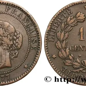 10 centimes Cérès 1877 Paris F.135/18 fmd_583749 Modernes Prix Cassé