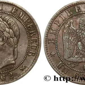 Un centime Napoléon III, tête laurée 1862 Bordeaux F.103/7 fmd_583984 Modernes Prix Choc