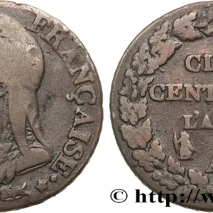 Achetez Aujourd’hui Cinq centimes Dupré, grand module 1800 Paris F.115/93 fmd_584241 Modernes