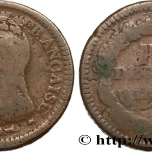 Authentique Un décime Dupré, grand module, "refrappage" du 2 décimes 1797 Paris F.128/1 fmd_584520 Modernes