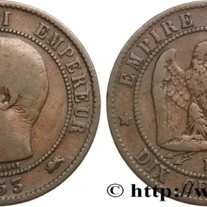 Dix centimes Napoléon III, tête nue 1853 Lyon F.133/5 fmd_586076 Modernes Offre Limitée