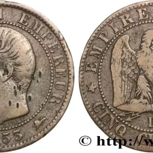 Cinq centimes Napoléon III, tête nue 1853 Lyon F.116/4 fmd_586246 Modernes Livraison Mondiale