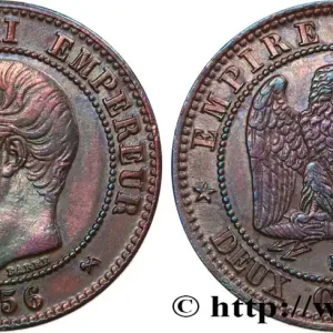 Deux centimes Napoléon III, tête nue 1856 Rouen F.107/39 fmd_586658 Modernes Livraison Mondiale