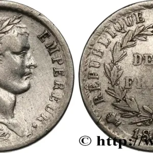 Promotion Demi-franc Napoléon Ier tête laurée, République française 1808 Strasbourg F.177/4 fmd_587280 Modernes