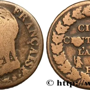 Cinq centimes Dupré, grand module 1801 Strasbourg F.115/155 fmd_601205 Modernes Nouveauté