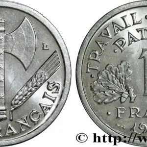 Populaire 1 franc Francisque, légère 1944 F.223/5 fmd_604399 Modernes