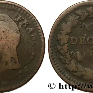 Un décime Dupré, grand module, "refrappage" du 2 décimes 1797 Paris F.128/1 fmd_607566 Modernes Achetez Aujourd’hui