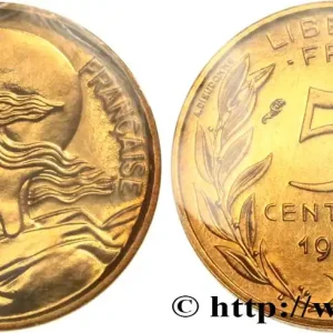 5 centimes Marianne 1970 Paris F.125/6 fmd_594639 Modernes Certifié