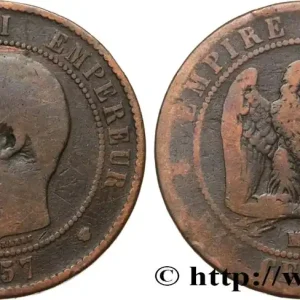 Dix centimes Napoléon III, tête nue 1857 Marseille F.133/45 fmd_597832 Modernes Prix Choc