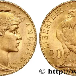 20 francs or Coq, Liberté Égalité Fraternité 1912 Paris F.535/6 fmd_605891 Modernes Haute Qualité