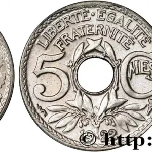 5 centimes Lindauer, petit module 1922 Poissy F.122/5 fmd_608062 Modernes Achat Immédiat