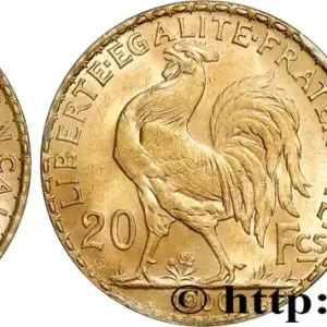 Expédié Aujourd’hui 20 francs or Coq, Dieu protège la France 1900 Paris F.534/4 fmd_612065 Modernes