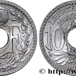 Essai-piéfort de 10 centimes Lindauer en nickel 1914 Paris GEM.39 EP fmd_608614 Modernes Offre Exclusive
