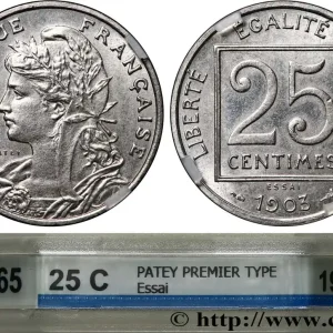 Super Prix Essai de 25 centimes Patey, 1er type 1903 Paris F.168/1 fmd_600956 Modernes