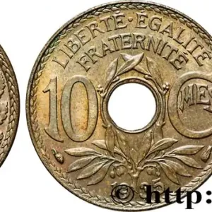 Expédié Aujourd’hui Épreuve de 10 centimes Lindauer en bronze, sans le mot ESSAI 1935 F.138/22 var. fmd_600210 Modernes