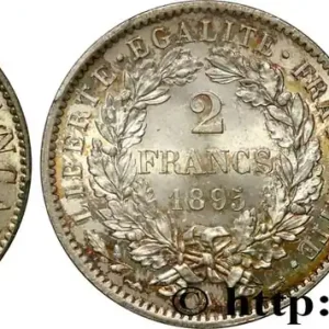2 francs Cérès, avec légende 1895 Paris F.265/17 fmd_594508 Modernes Garantie Incluse